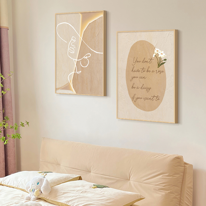 Wooden Cream Style Abstract Li - огляд і ціна Korean Arts And Lifestyle