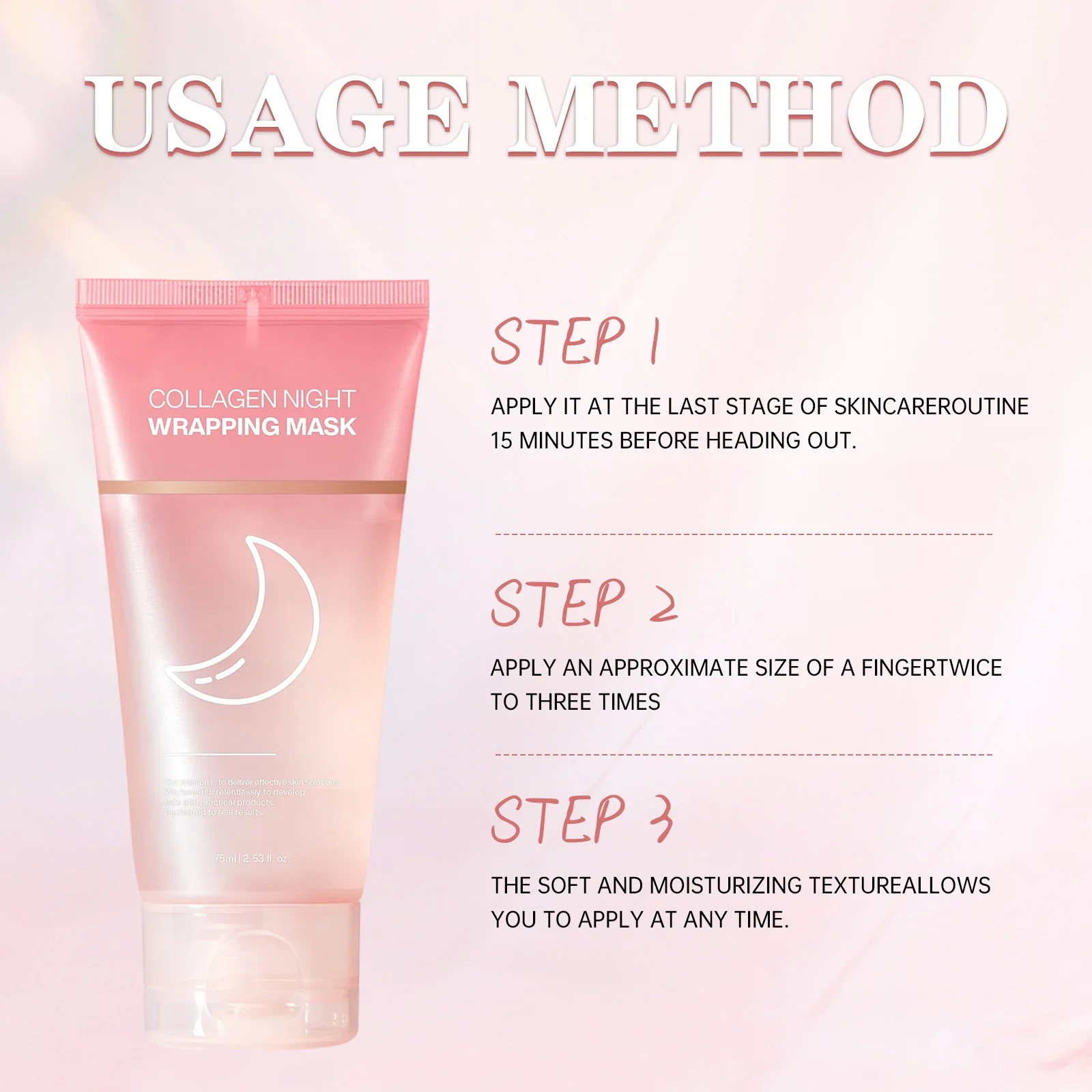 Collagen Night Wrapping Mask 7 - огляд і ціна Sleeping Pack Overnight