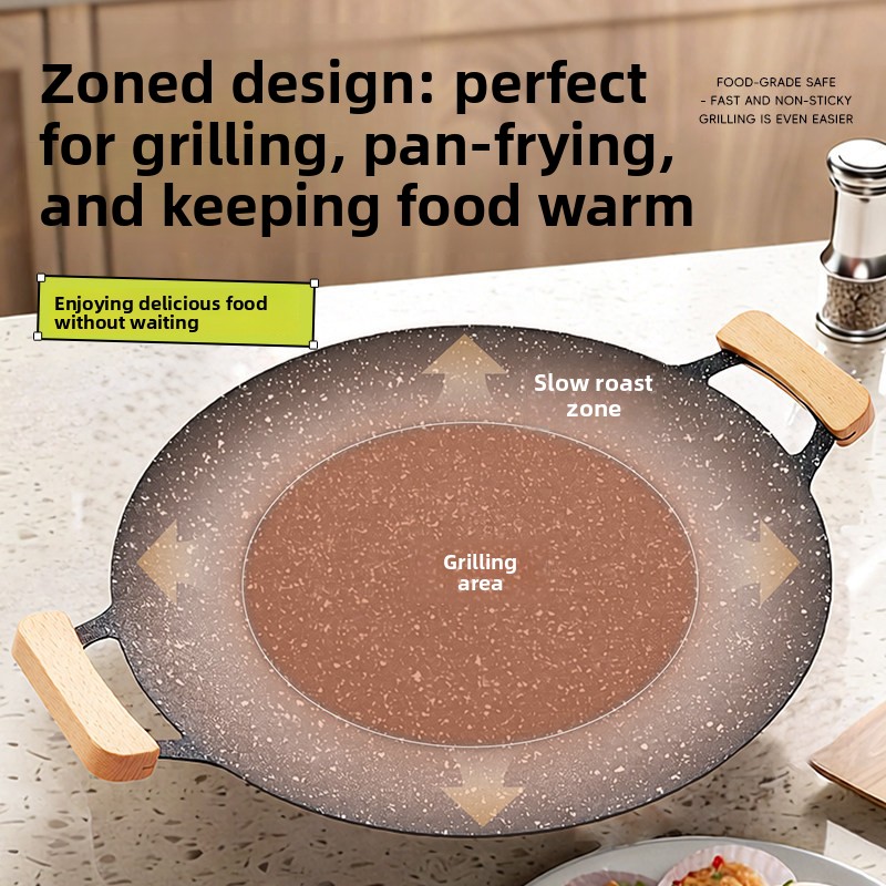 Korean Style BBQ Grill Pan Non - огляд і ціна Korean Bbq Grill